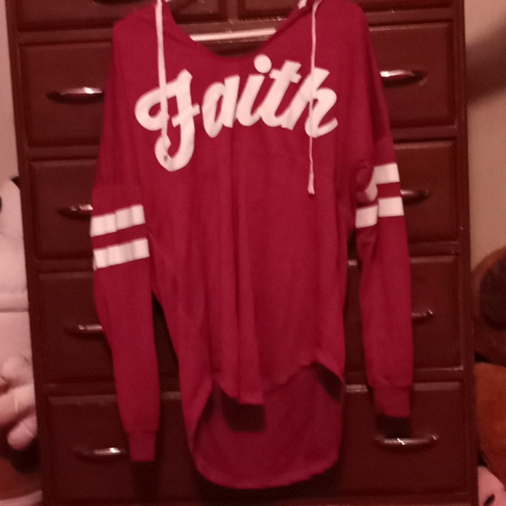 Thin casual hoodie.